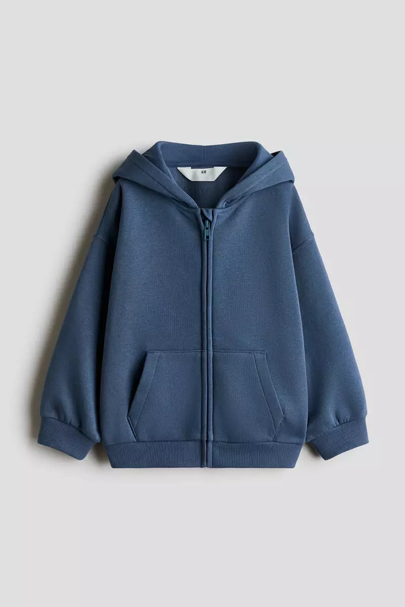 20% OFF H&M Zip-through brushed-inside hoodie