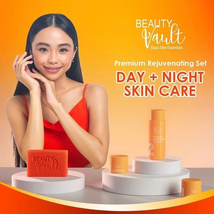 75% OFF BEAUTY VAULT GLASS SKIN ESSENTIALS PREMIUM REJUVENATING SET