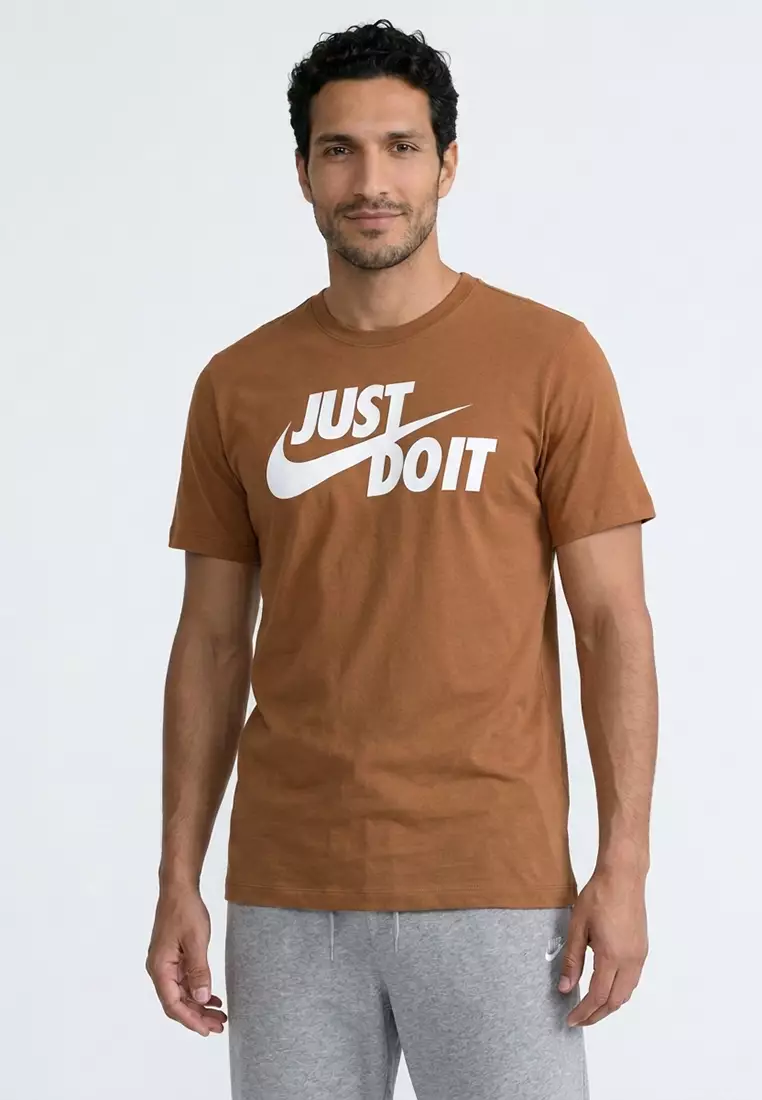 25% OFF NIKE Club T-Shirt Just Do It Swoosh