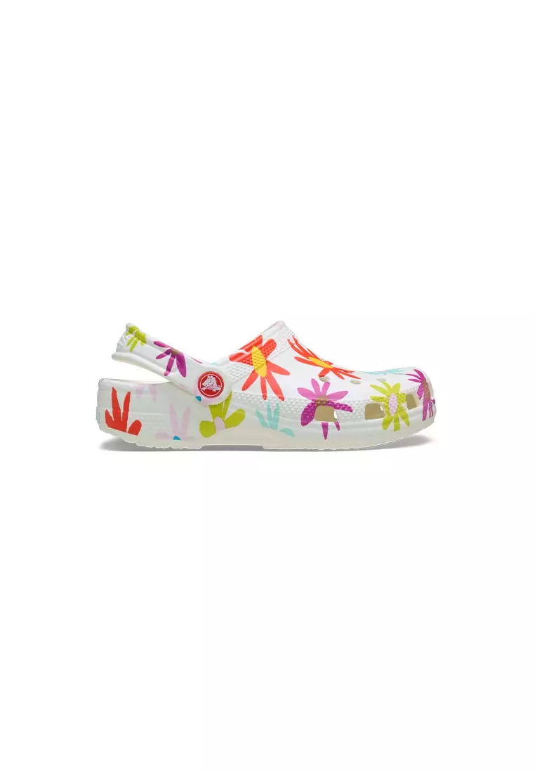 38% OFF Kids' Classic Crafted Daisy Clog in Chalk