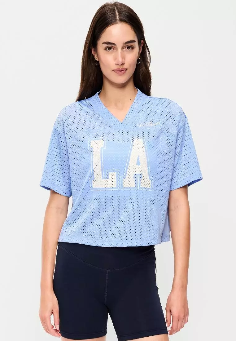 30% OFF Old Navy Mesh Jersey Football Top