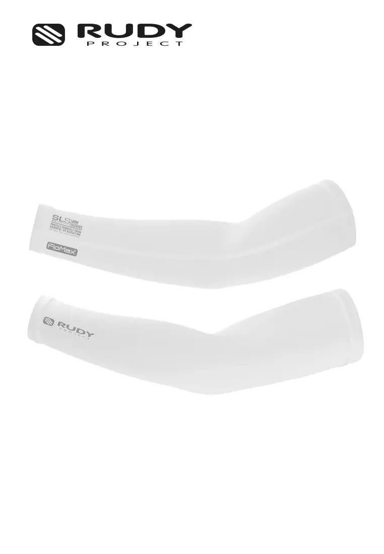 10% OFF Rudy Project Arm Sleeves – White | Reflective Logo | UV Protection Arm