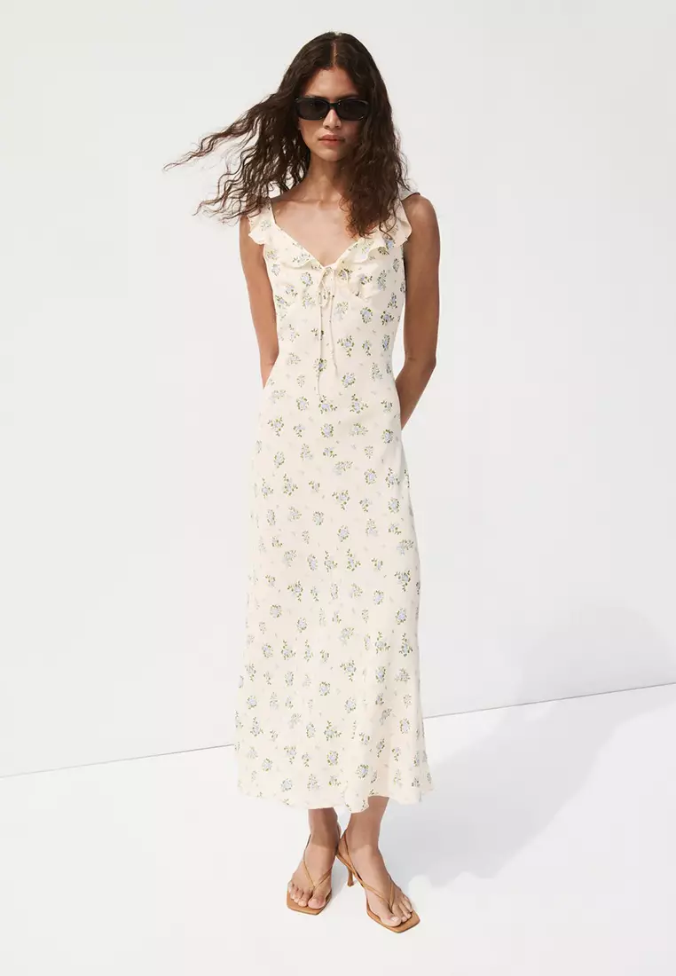 57% OFF Mango Floral Print Dress