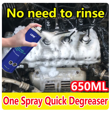 58% OFF Engine Cleaner 650ML Engine Cleaner Spray for Car Degreaser Engine Degreaser Cleaner Spray Grease Remover for Car Interior Cleaner Tire Foam Cleaner Spray Engine Oil Remover Motorcycle Cleaner