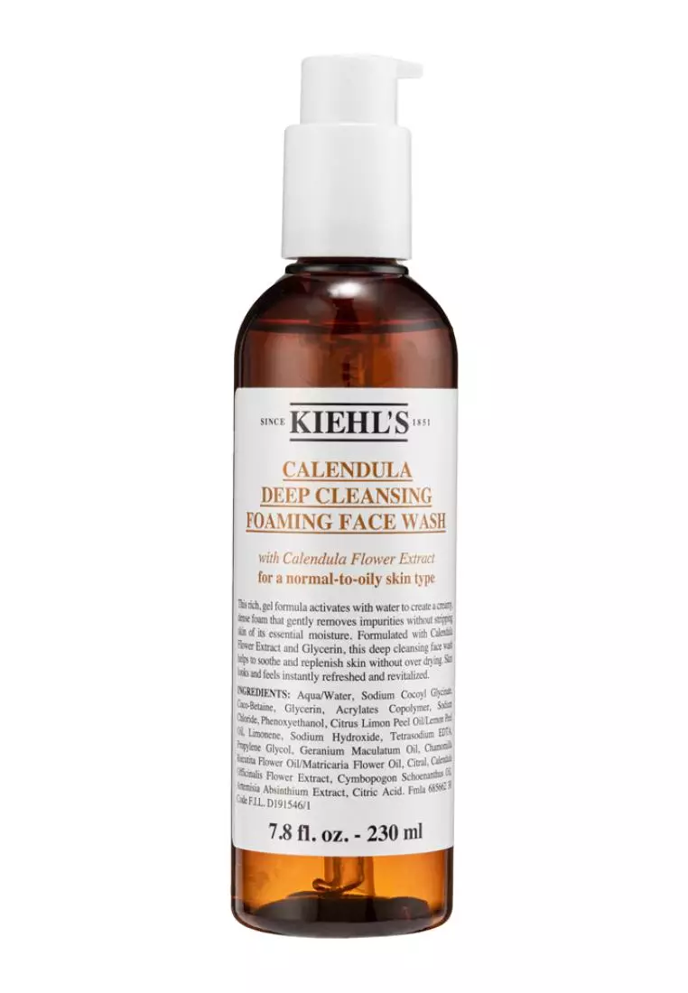 28% OFF Kiehl's Calendula Deep Cleansing Foaming Face Wash 230ml