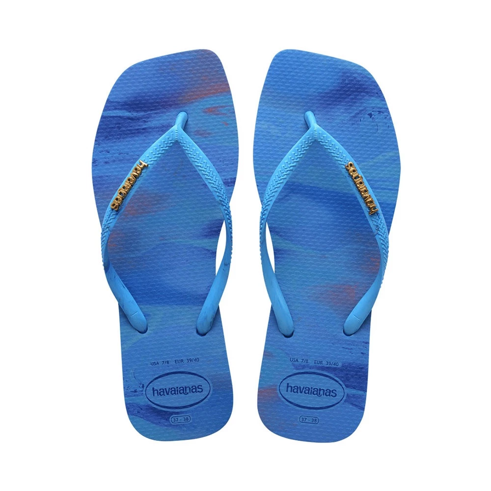 55% OFF Havaianas Slim Square Trendy Blue Star
