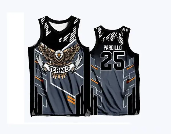 50% OFF [Free custom name & number] Eagles pattern design jersey vest Comfortable and breathable Quick-drying sublimation fabric