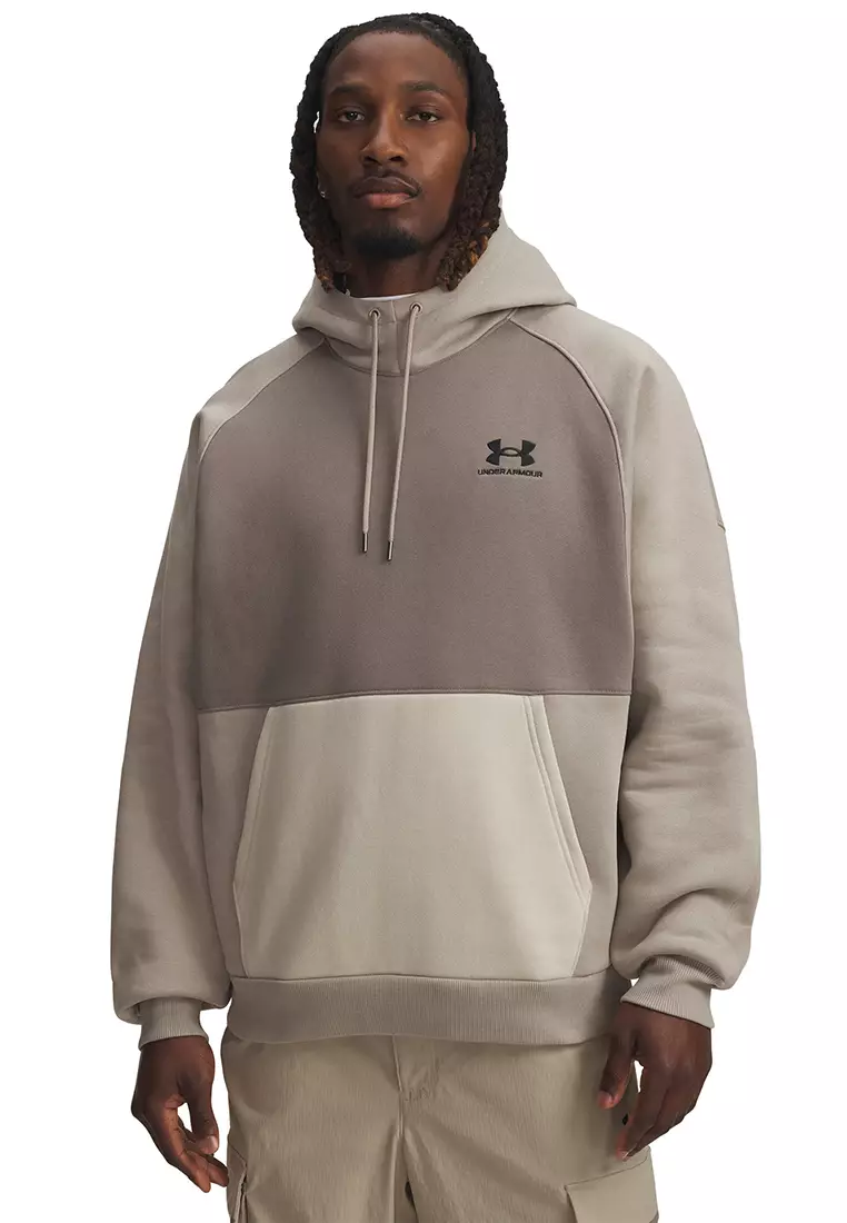 44% OFF Under Armour Icon Heavyweight Colorblocked Hoodie