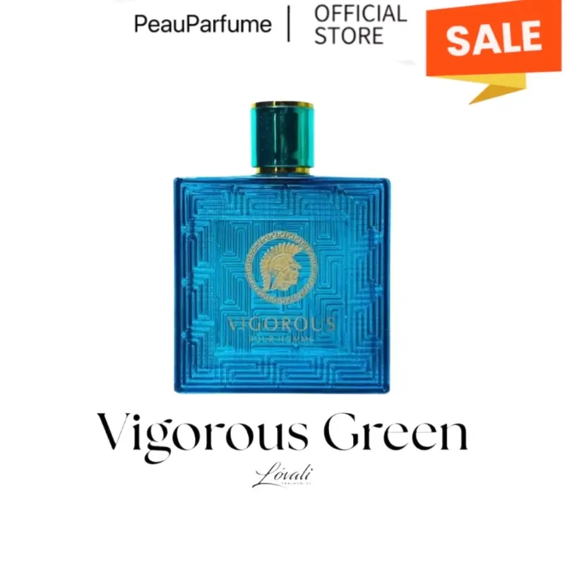 60% OFF LOVALI Vigorous Eros Green 100ml Perfume for Men Scented Scent Cologne Aroma Perfumes Fragrance Long-Lasting Sweet Cosmetic