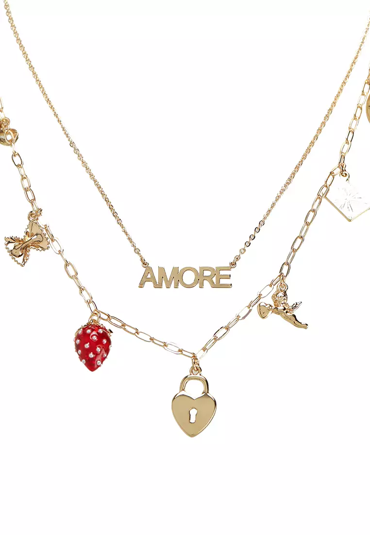 58% OFF ALDO Lovecharmed Necklace