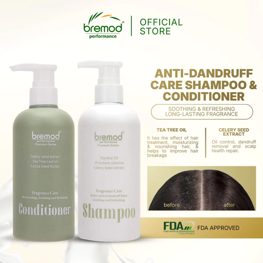 56% OFF Bremod Premium Fragrance Shampoo or Conditioner Antidandruff Soothing Refreshing Care Long-lasting