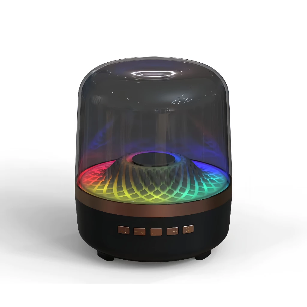 70% OFF Zeus Bluetooth Speaker Subwoofer Colorful Glass Home Wireless Computer Speaker Stage Speaker Harman