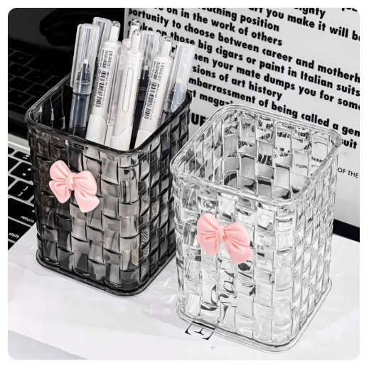 54% OFF Desktop Pen Holder Storage Box Stationery Rack Box Makeup Brush Bucket Desktop Cosmetic Storage Box Brush Rack Storage Tube Pen Container