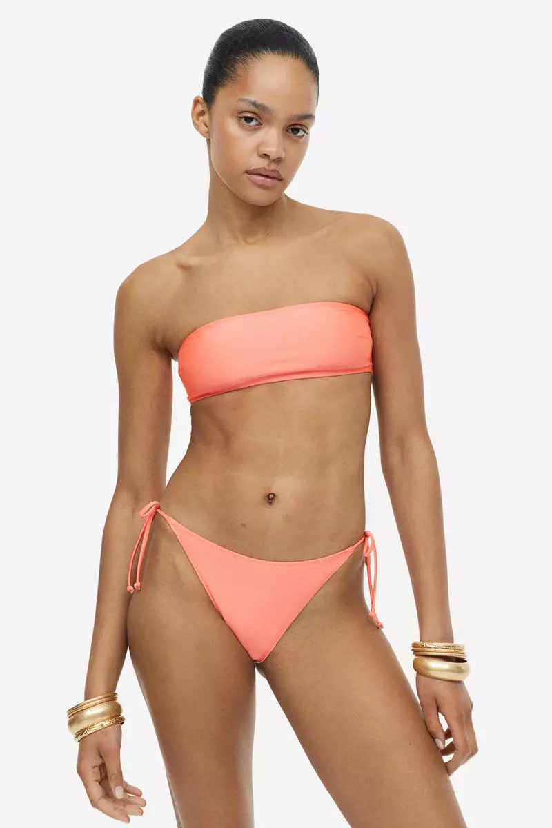 63% OFF Tie tanga bikini bottoms