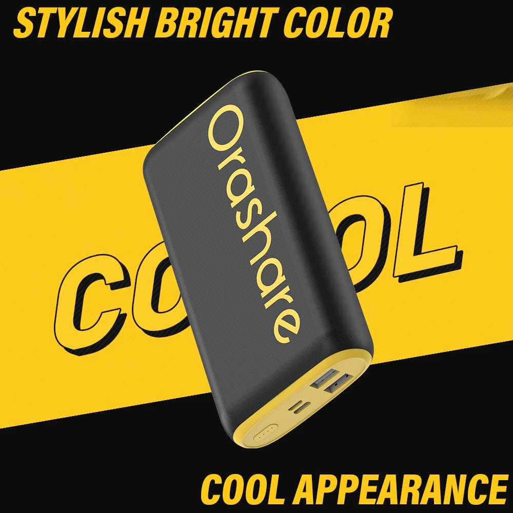 62% OFF Orashare O20 20000mAh Powerbank Fast Charging Large Capacity Dual USB Output