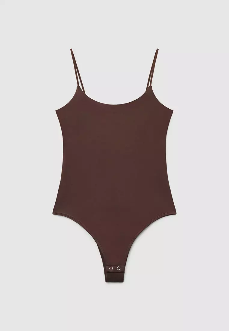 40% OFF Terranova Women's Spaghetti Strap Bodysuit