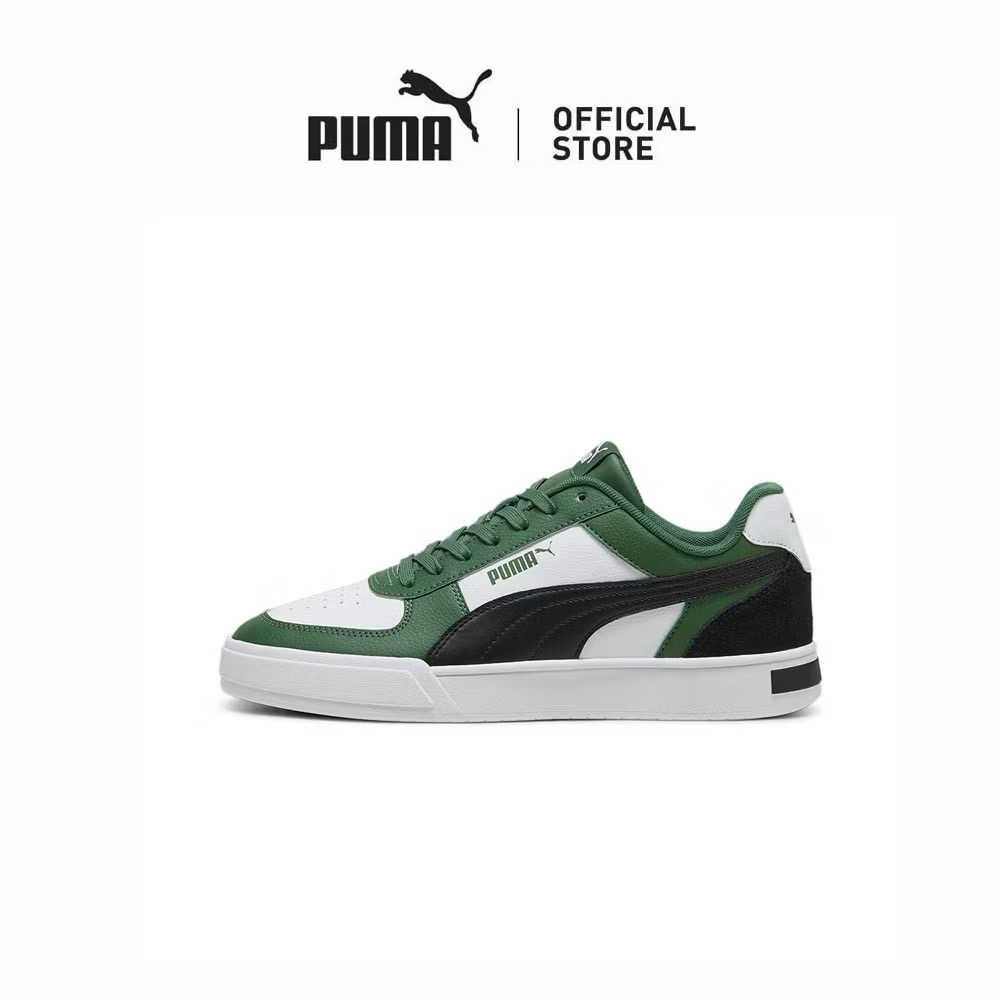 23% OFF PUMA Unisex Caven Mix Sneakers (Green)