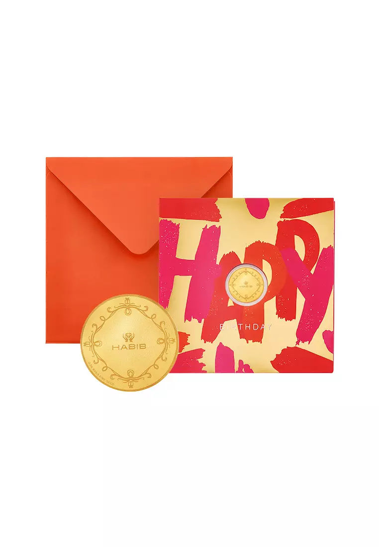 18% OFF HABIB Joy Collection | 999.9 Gold Wafer Coin (0.20g)