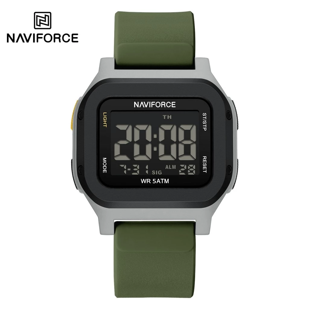 44% OFF NAVIFORCE 7137 Fashion New Student Watch Men Outdoor Electronic Shock Digital Watches Sport Man Wristwatches