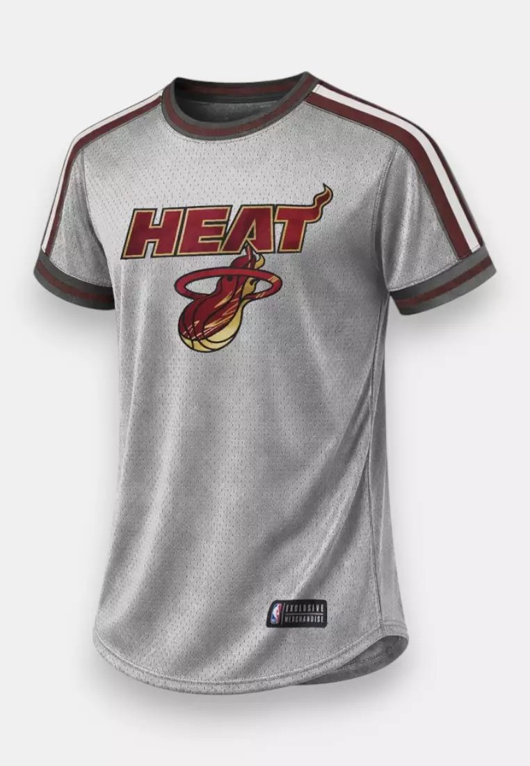 54% OFF NBA Miami Heat Jersey for Men Gray N' White Collection [C]