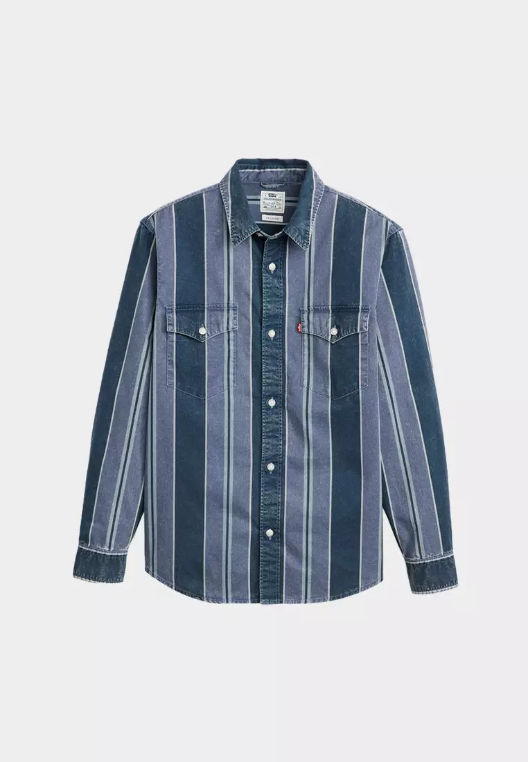 56% OFF Levi's Men's Relaxed Fit Western Shirt A1919-0040