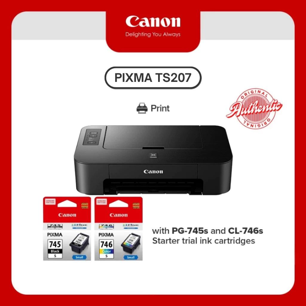 12% OFF Canon PIXMA TS207 Printer