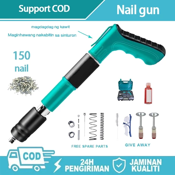 57% OFF Nail Gun Powerful Nail Gun Penetrating Concrete Wall Ceiling Furniture Installation Tool