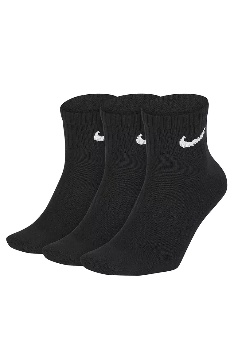 24% OFF Nike Everyday Lightweight Ankle Socks (3 Pairs)