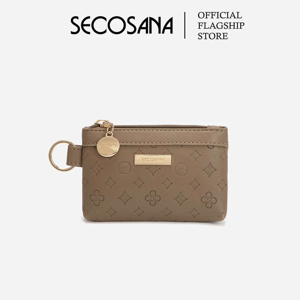 52% OFF SECOSANA Amisha Monogram Coin Purse