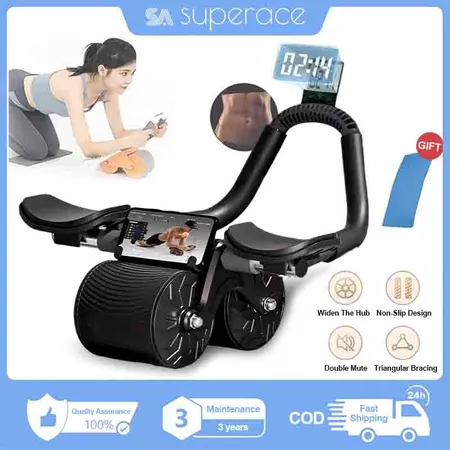 67% OFF SA Beginner Abdominal Health Wheel Support Rebound Abdominal Wheel Fitness Equipment