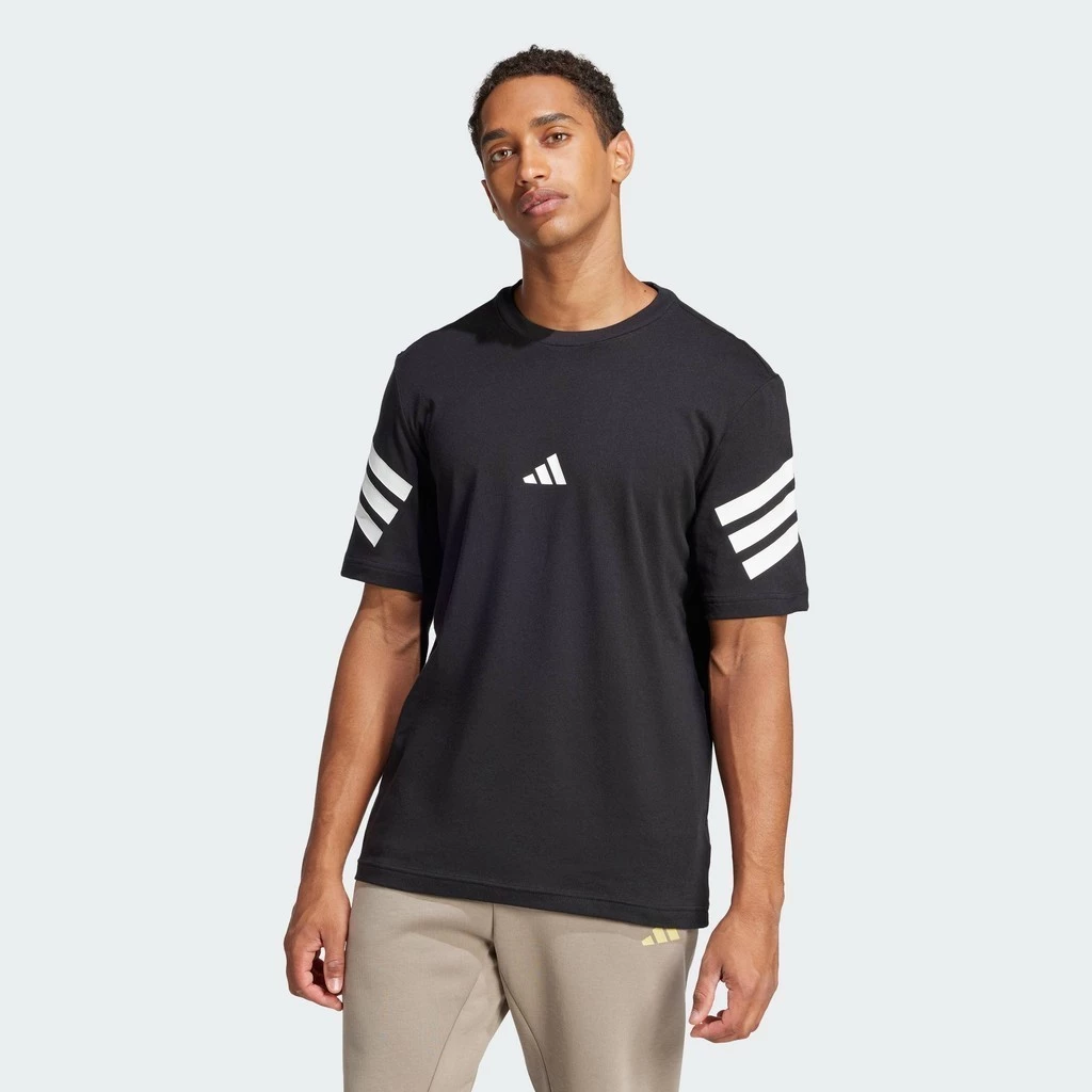 37% OFF adidas Lifestyle Future Icons 3-Stripes Tee Men Black JD4877