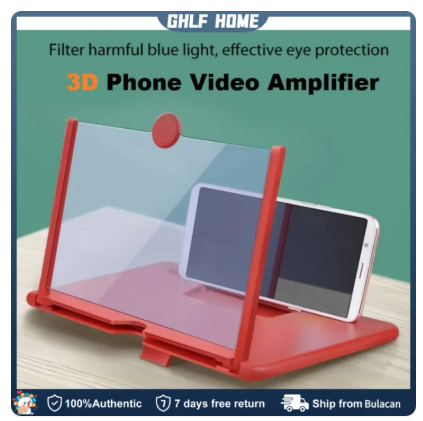 44% OFF 3D Effect Mobile Phone Screen Magnifier 10" HD Movie Enlarged Video Amplifier Phone Holder/Bracket