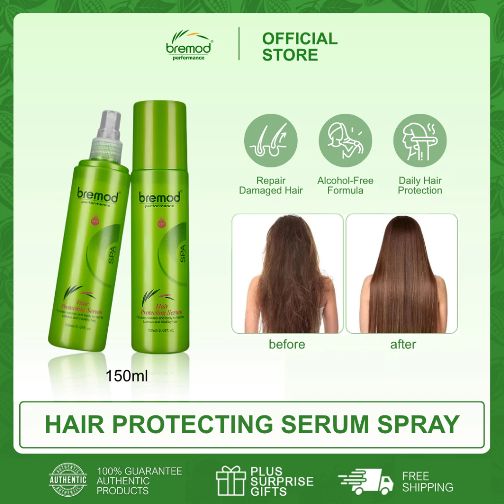 48% OFF Bremod Hair Protecting Serum Spray For Colored and Sensitized Hair repair hair damage 150ml T1015