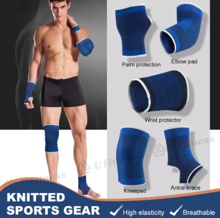 16% OFF 1pair Knee pads sports protection support high elasticity football basketball run dance breathable