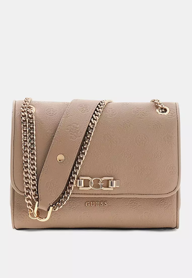 69% OFF GUESS Anise Convertible Crossbody Flap Bag