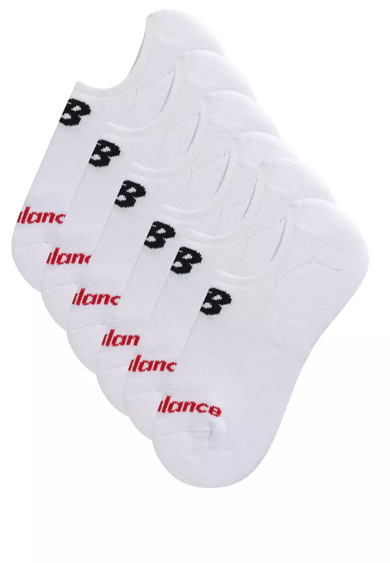 55% OFF New Balance 3 Pairs NB Everyday Ultra Low No Show Socks