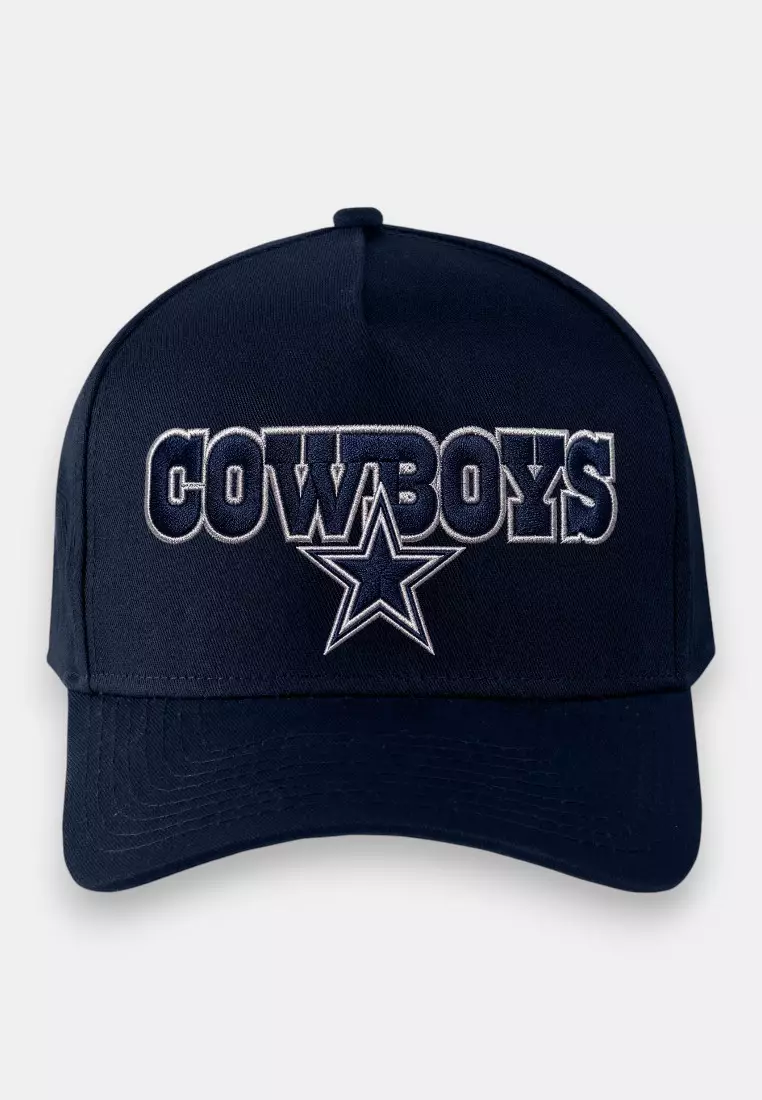 25% OFF Mitchell & Ness Dallas Cowboys Adjustable Snapback Cap For Men Blitz Collection [6Q3]