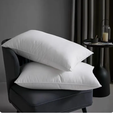 73% OFF JashKevin 1PCS/2PCS Pillow（unan) 18X28 inch white hotel high-quality pillow, high-quality cotton, promote sleep, protect the spine