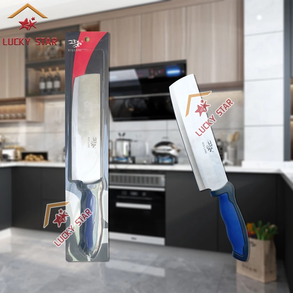 47% OFF XUE LANG High Quality Kitchen Knife Stainless Steel Non-Slip Handle Meat Knife Cooking Knives