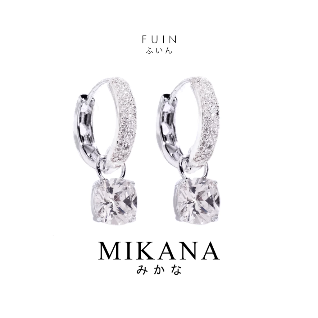 73% OFF Mikana 14k White Gold Plated Fuin Drop Earrings for women earring jewelries jewelry accessories ear