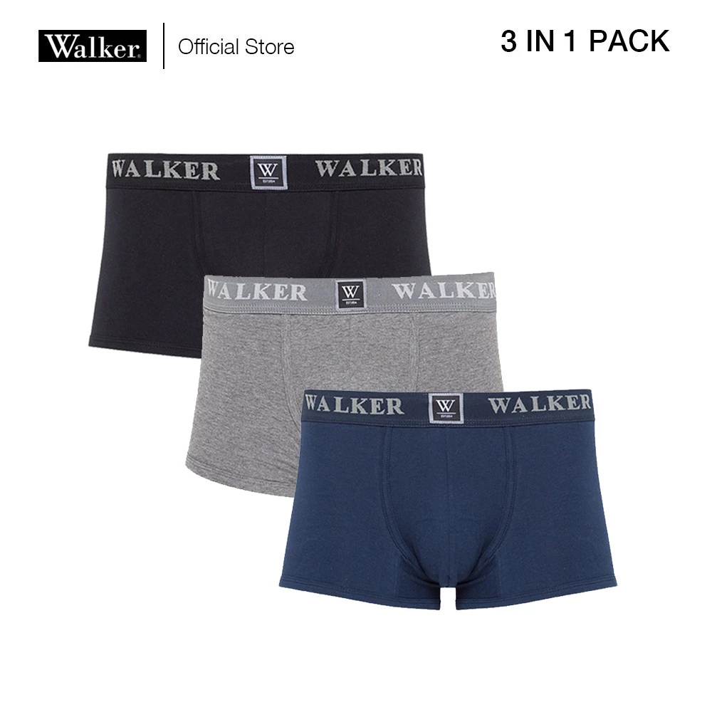 25% OFF Walker Organic Cotton USA Signature Men Boxer Brief (3 in 1 pack)