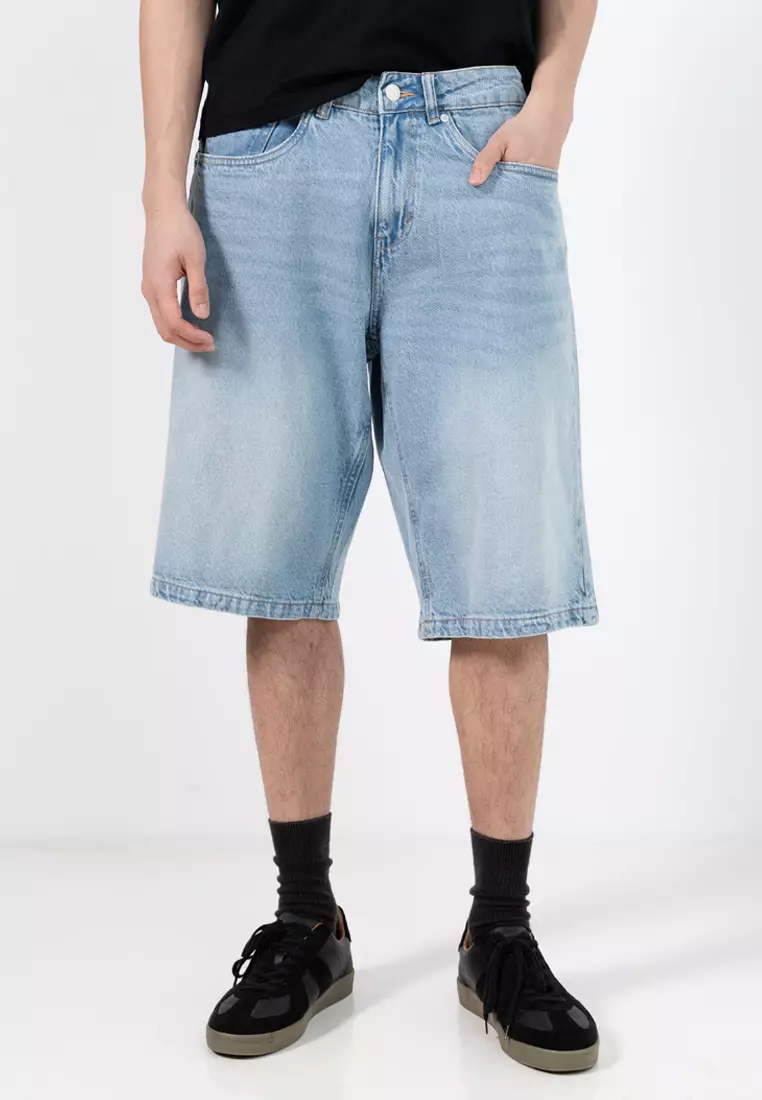 4% OFF Electro Denim Lab Loose Denim Shorts