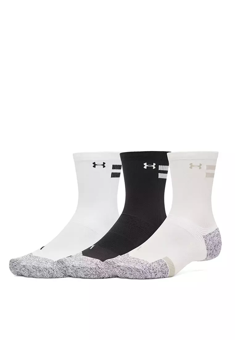 50% OFF Under Armour ArmourDry® Pro 3-Pack Mid-Crew Socks