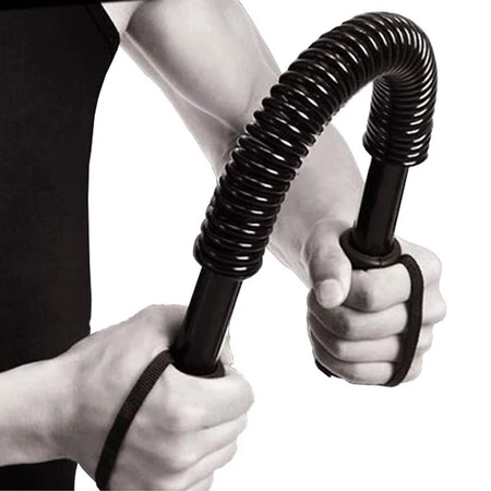 65% OFF Power Twister Arm Bar Spring Arm Strength Training Power Arm Twister Bar Workout Exercise Equipment