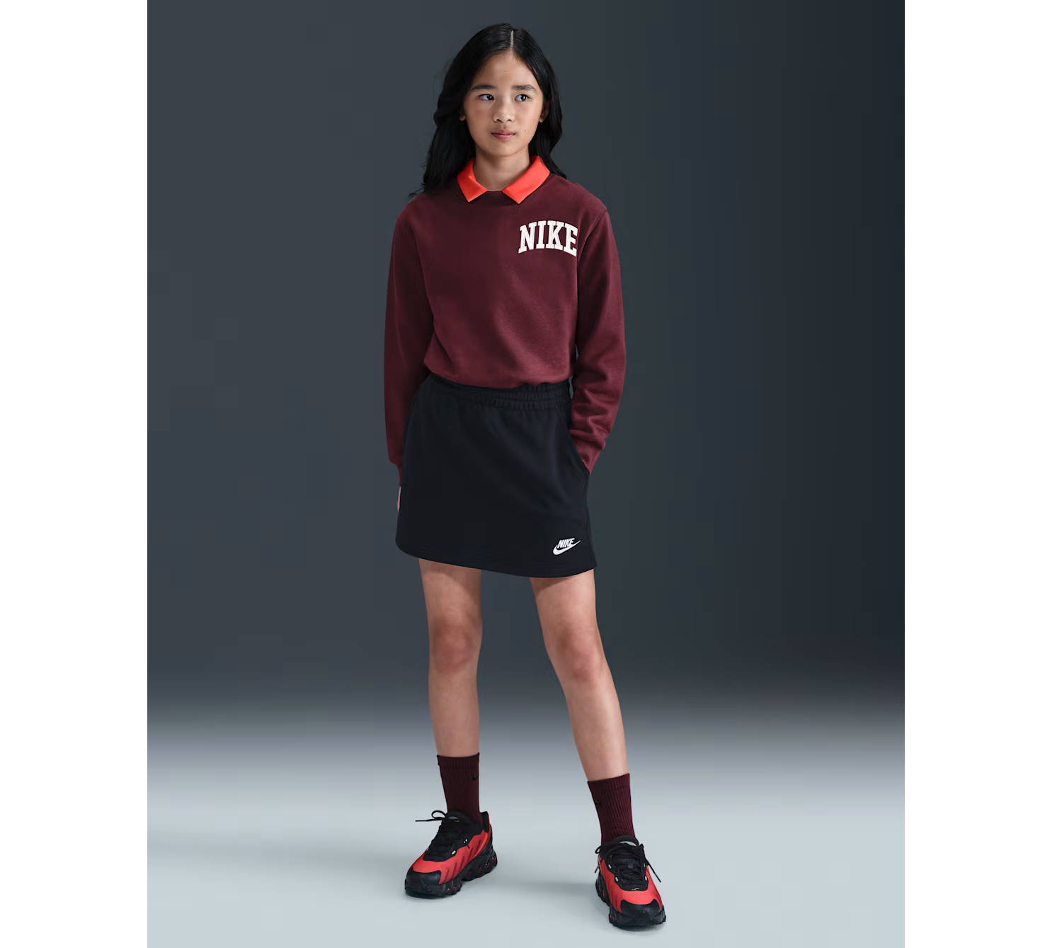 40% OFF Nike Sportswear Club Older Kids' (Girls') French Terry Skirt