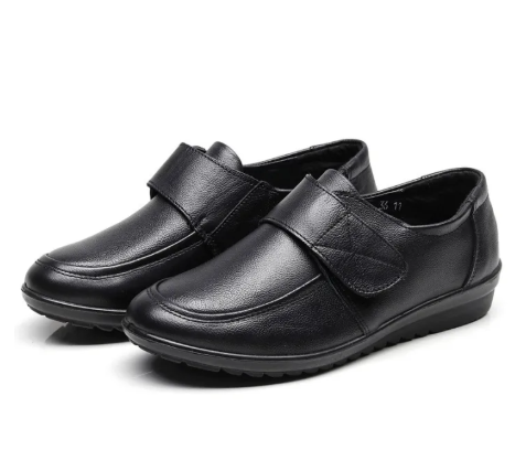 48% OFF Black Boy School shoes Velcro Rubber Kids shoes