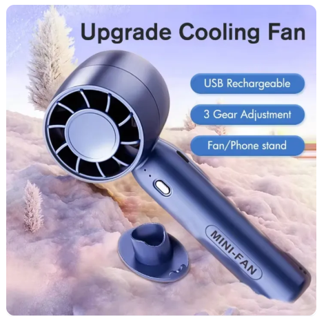 69% OFF 2025 New-Style Ashleyy 8000mAh bladeless handheld mini fan Portable high-speed rechargeable turbo fan with 100 super speeds, Baby won't be afraid of the heat in summer #XFS#XFS02#XFS06#XFS07
