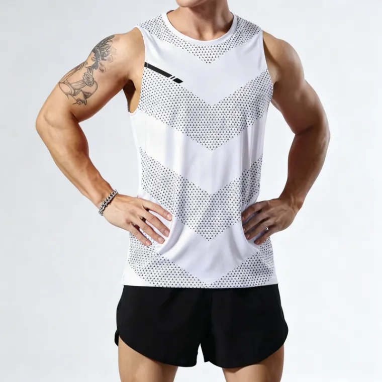 46% OFF G859# Men's Sports Dri-Fit Sleeveless Sando App 5 (3)