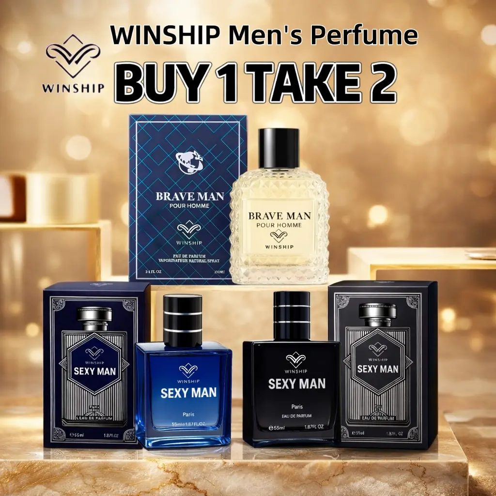 73% OFF『BUY 1 TAKE 2』The WINSHIP Brave Man Pour Homme is a fresh, aquatic-leaning body  "Buy 1 Take 1" or "Buy 1 Take 2" bundles.