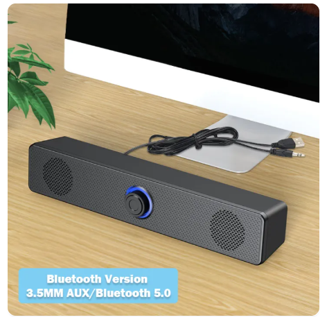 47% OFF MKEPS Portable Bluetooth Speakers Line-in Speakers TWS Smart Speaker HIFI Boomboxes With 4 Unit HD Sound And Bass Knob Adjustment Audio Soundbars Speaker 5.0 Bluetooth 10M Long-Distance Transmission For Phones Laptop Tablet Computer TV PC